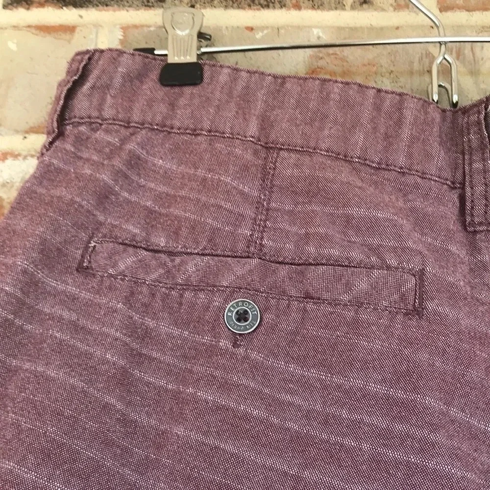 Retrofit Mauve Tailored Men’s Cotton Shorts